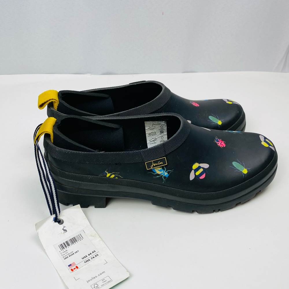NWT JOULES clogs "bugs" sz7, - Picture 3 of 5